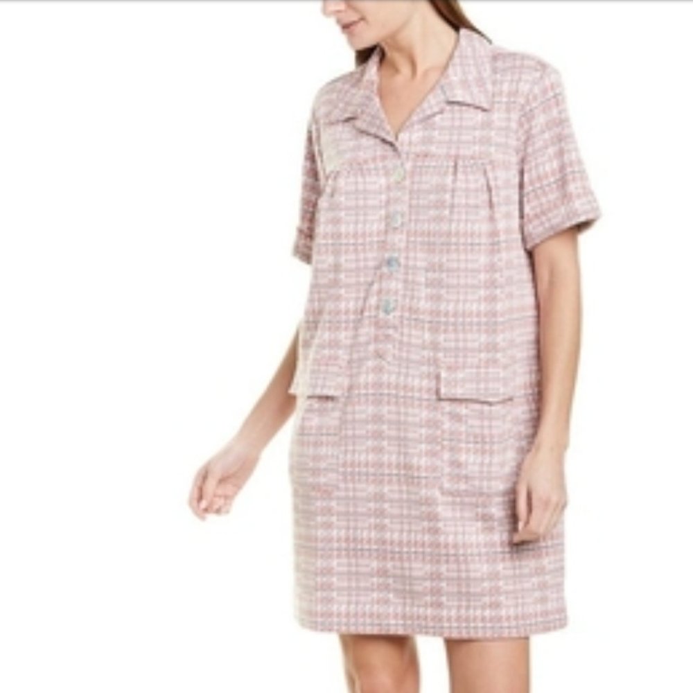 NWT TYLER BOE Steph Shirtdress Retro Feel POCKETS